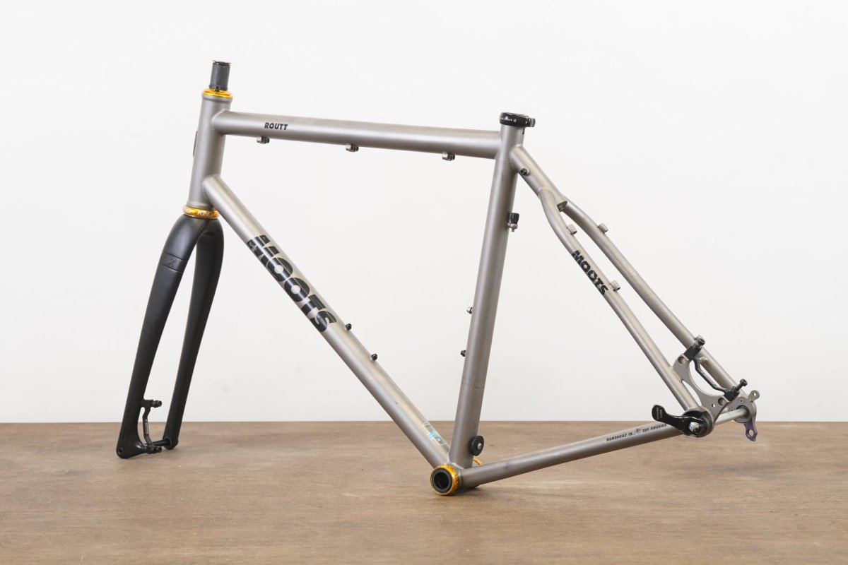 56cm Moots Routt ENVE Titanium Disc Brake Road Frameset