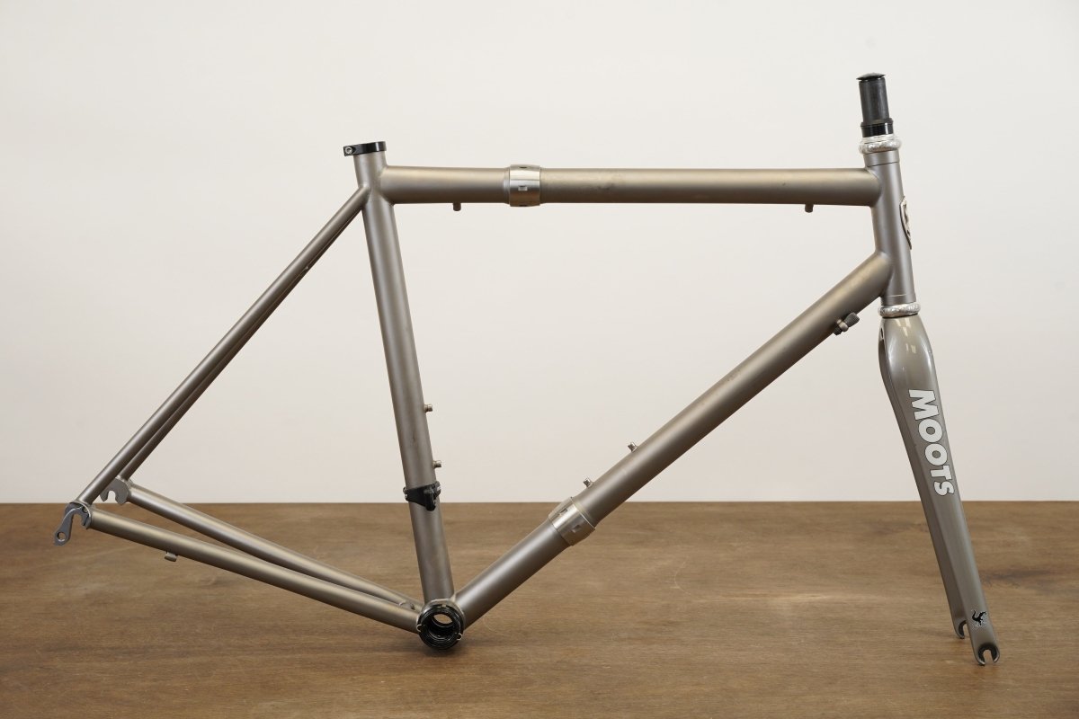 56cm Moots S&S Coupler Titanium Rim Brake Road Frameset