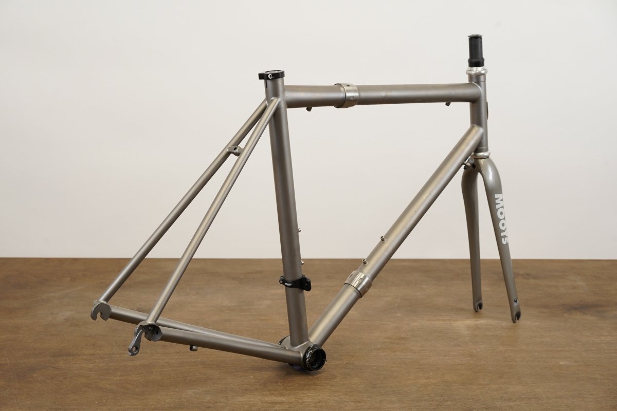 56cm Moots S&S Coupler Titanium Rim Brake Road Frameset