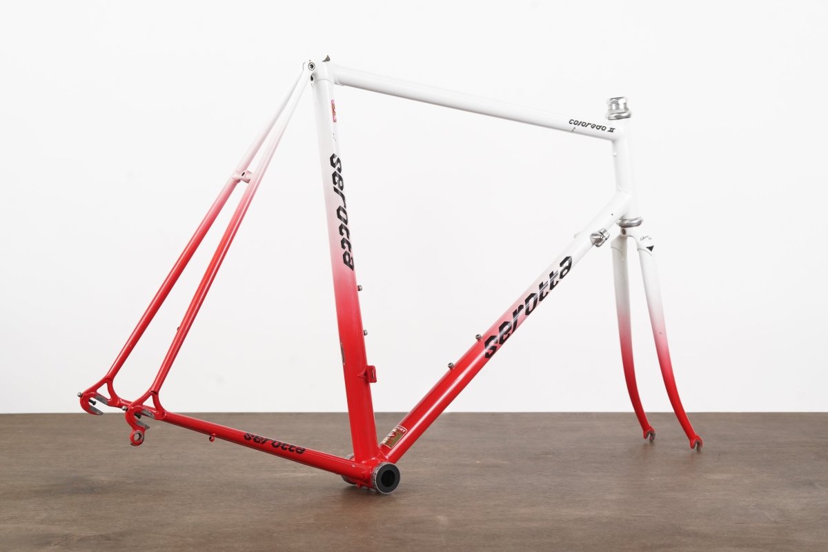 56cm Serotta Colorado II Steel Rim Brake Road Frameset