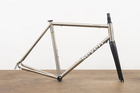 56cm Seven Axiom S Titanium Rim Brake Road Frameset