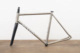 56cm Seven Axiom S Titanium Rim Brake Road Frameset