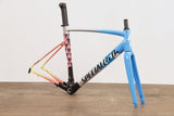 56cm Specialized Allez Sprint Red Hook Crit Alloy Rim Brake Road Frameset