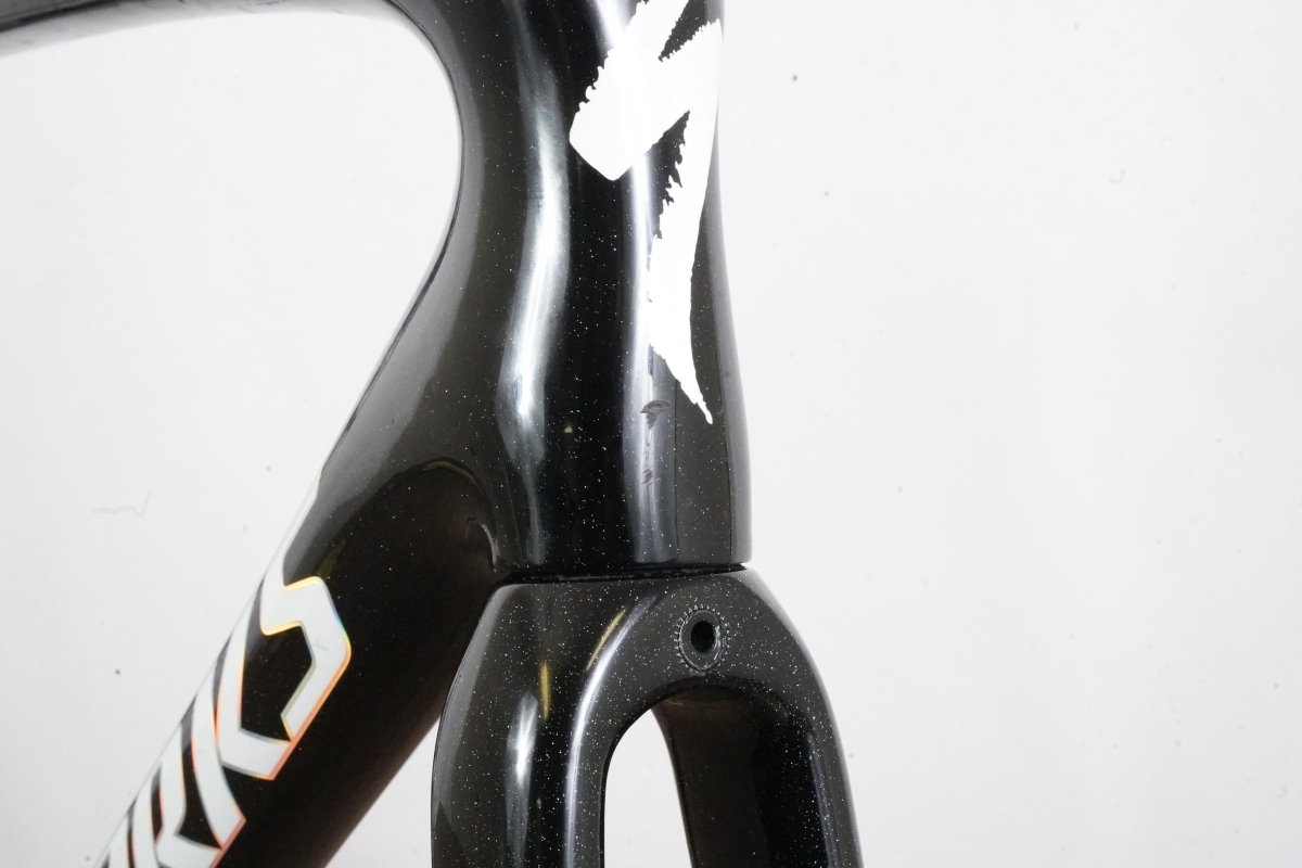 56cm Specialized S-WORKS Tarmac SL5 Sparkle eTap Carbon Rim Brake