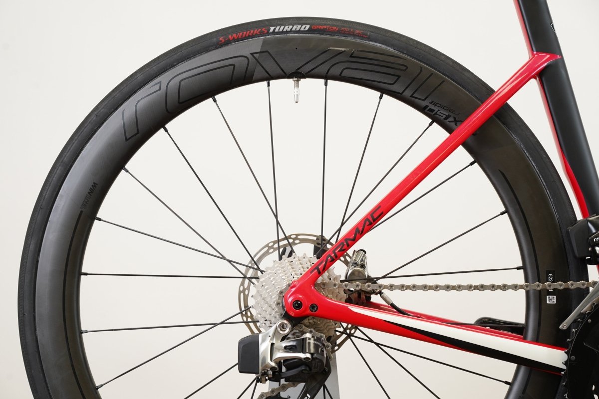 56cm Specialized S-WORKS Tarmac SL6 SRAM Red eTap Roval Carbon Disc Brake Bike
