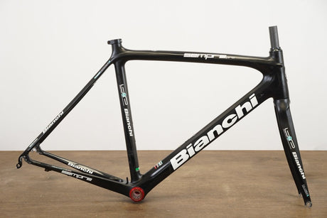 57cm Bianchi Sempre Pro Carbon Aero Rim Brake Road Frameset