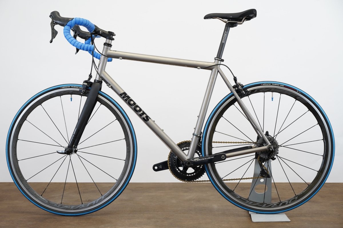 57cm Moots Vamoots CR Shimano Dura-Ace R9100 11 Speed Rim Titanium Road Bike