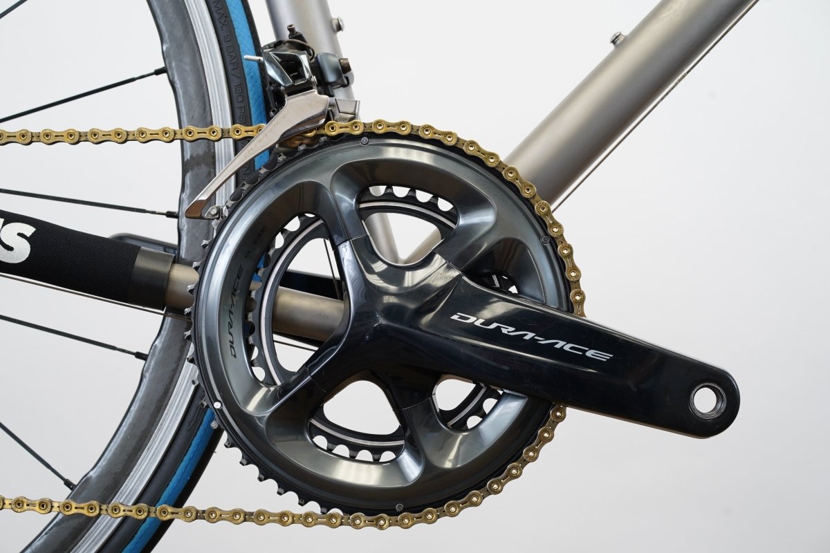 57cm Moots Vamoots CR Shimano Dura-Ace R9100 11 Speed Rim Titanium Road Bike