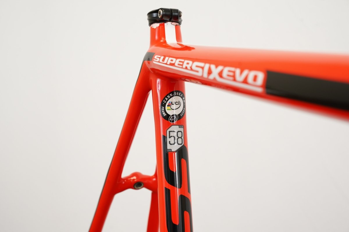 58cm Cannondale SuperSix EVO Hi-Mod Carbon Rim Brake Frameset Super Six HiMod