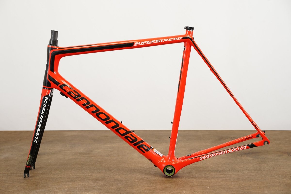 58cm Cannondale SuperSix EVO Hi-Mod Carbon Rim Brake Frameset Super Six HiMod
