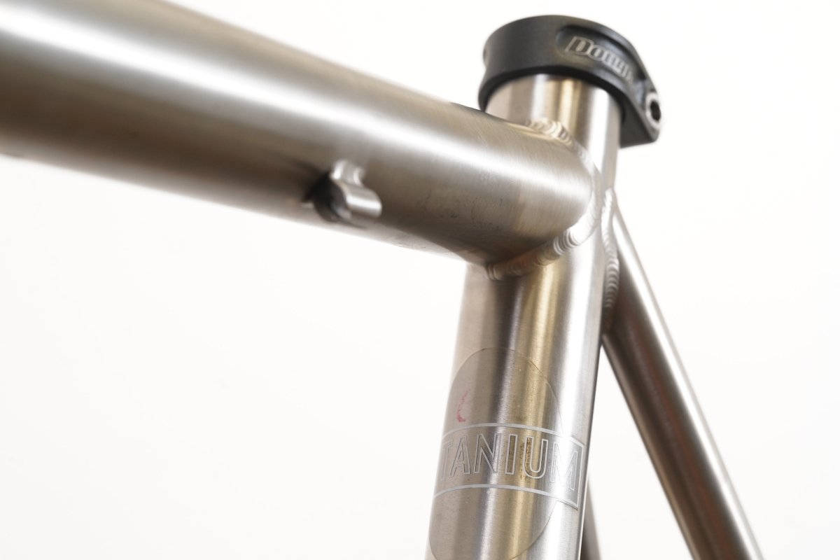 58cm Douglas Racing Titanium Rim Brake Road Frameset