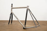 58cm Seven Odonata Titanium Carbon Rim Brake Road Frameset