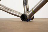 58cm Seven Odonata Titanium Carbon Rim Brake Road Frameset