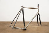 58cm Seven Odonata Titanium Carbon Rim Brake Road Frameset