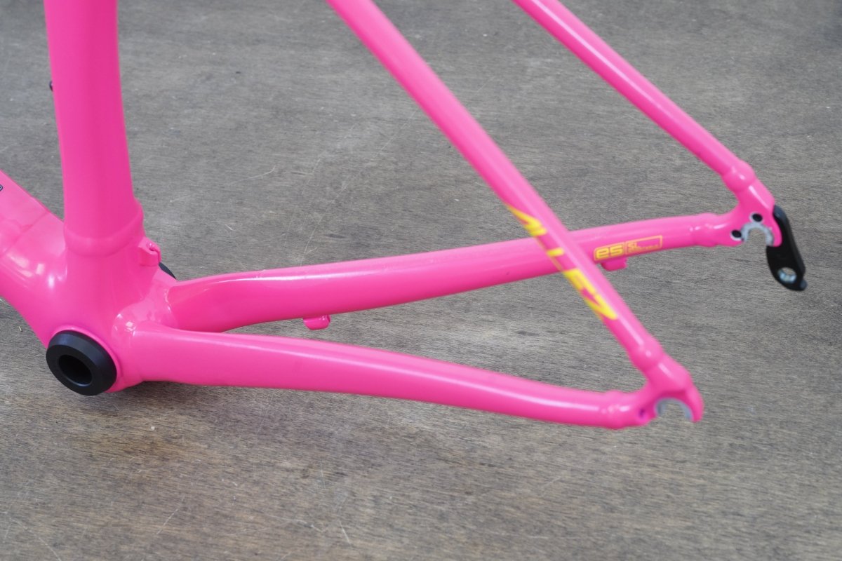 61cm Specialized Allez Sprint V1 Acid Pink Alloy Rim Brake Road Frameset