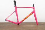 61cm Specialized Allez Sprint V1 Acid Pink Alloy Rim Brake Road Frameset