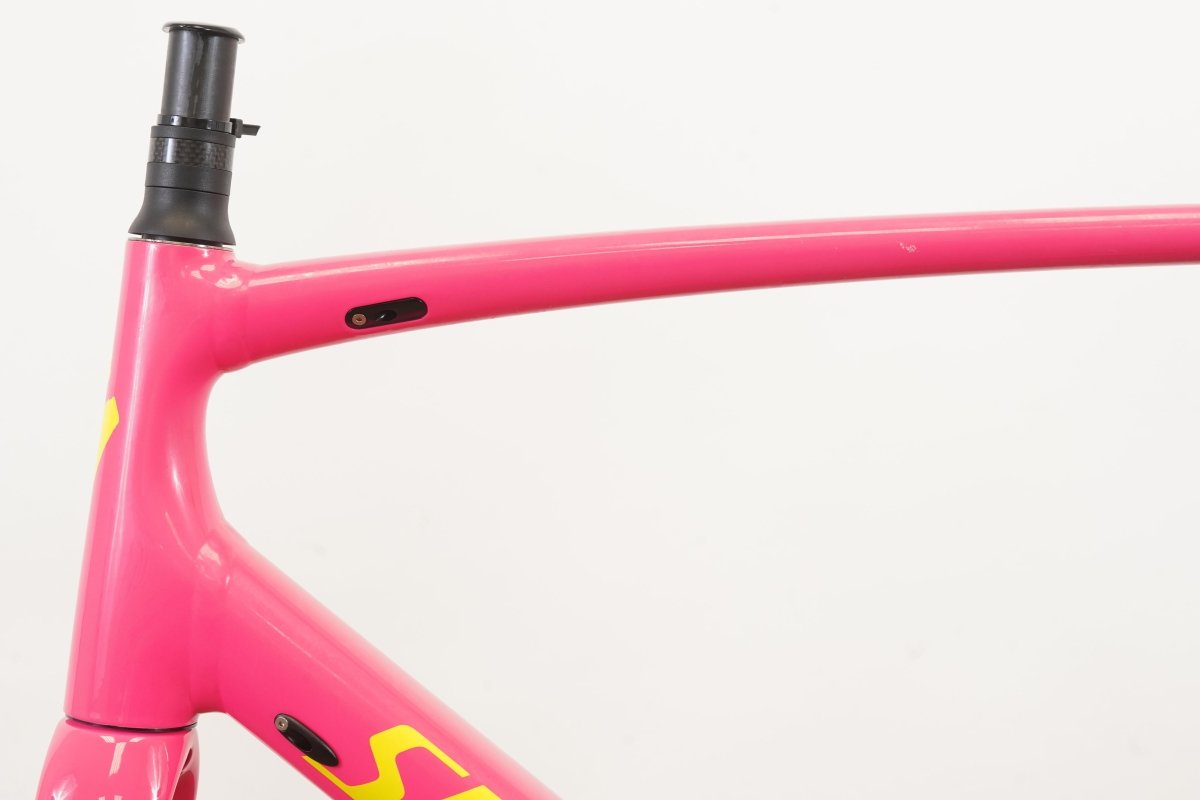 61cm Specialized Allez Sprint V1 Acid Pink Alloy Rim Brake Road Frameset