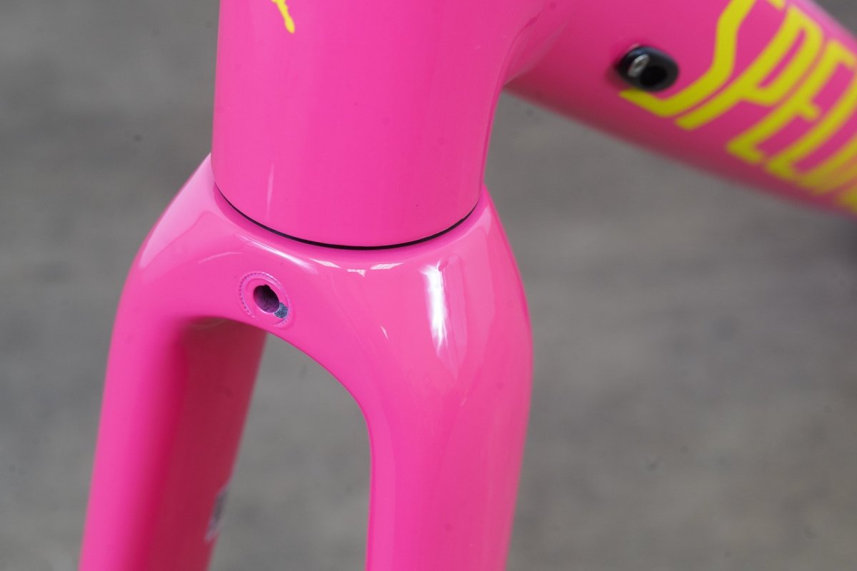 61cm Specialized Allez Sprint V1 Acid Pink Alloy Rim Brake Road Frameset