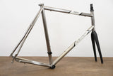 62cm Seven Alaris ENVE Titanium Rim Brake Road Frameset
