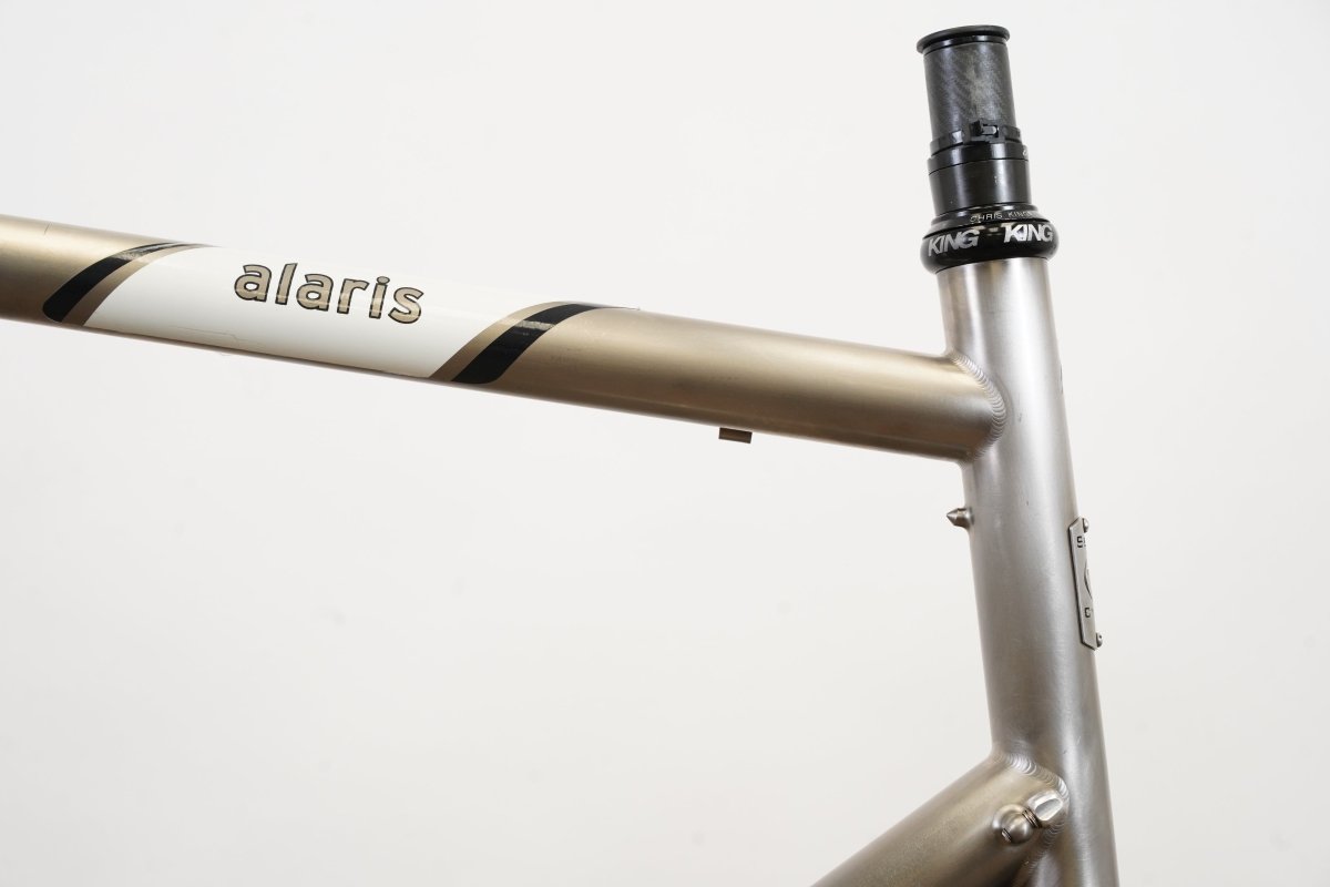 62cm Seven Alaris ENVE Titanium Rim Brake Road Frameset