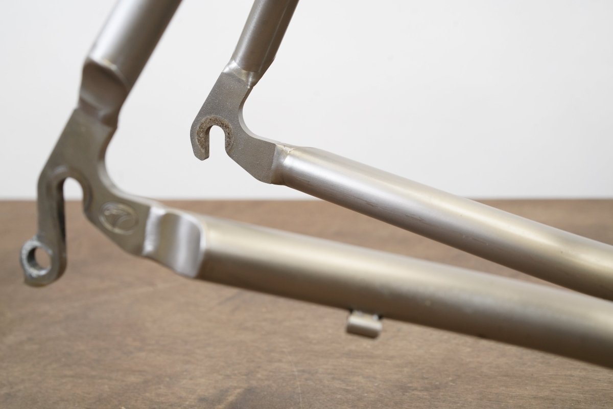 62cm Seven Alaris ENVE Titanium Rim Brake Road Frameset