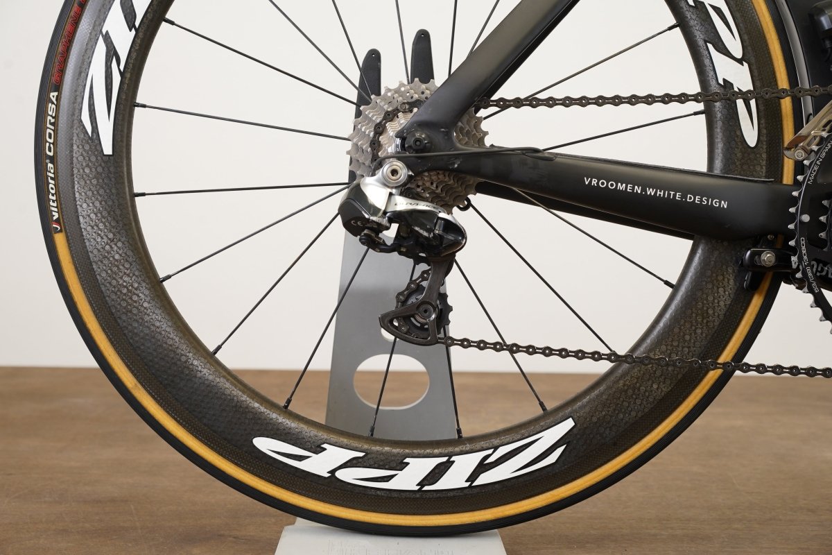 650C 45cm Cervelo P5 Dura-Ace 9070 Di2 Zipp 404 Carbon Triathlon