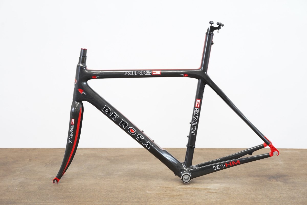 66cm (L/XL) De Rosa King 3 Carbon Rim Brake Road Frameset