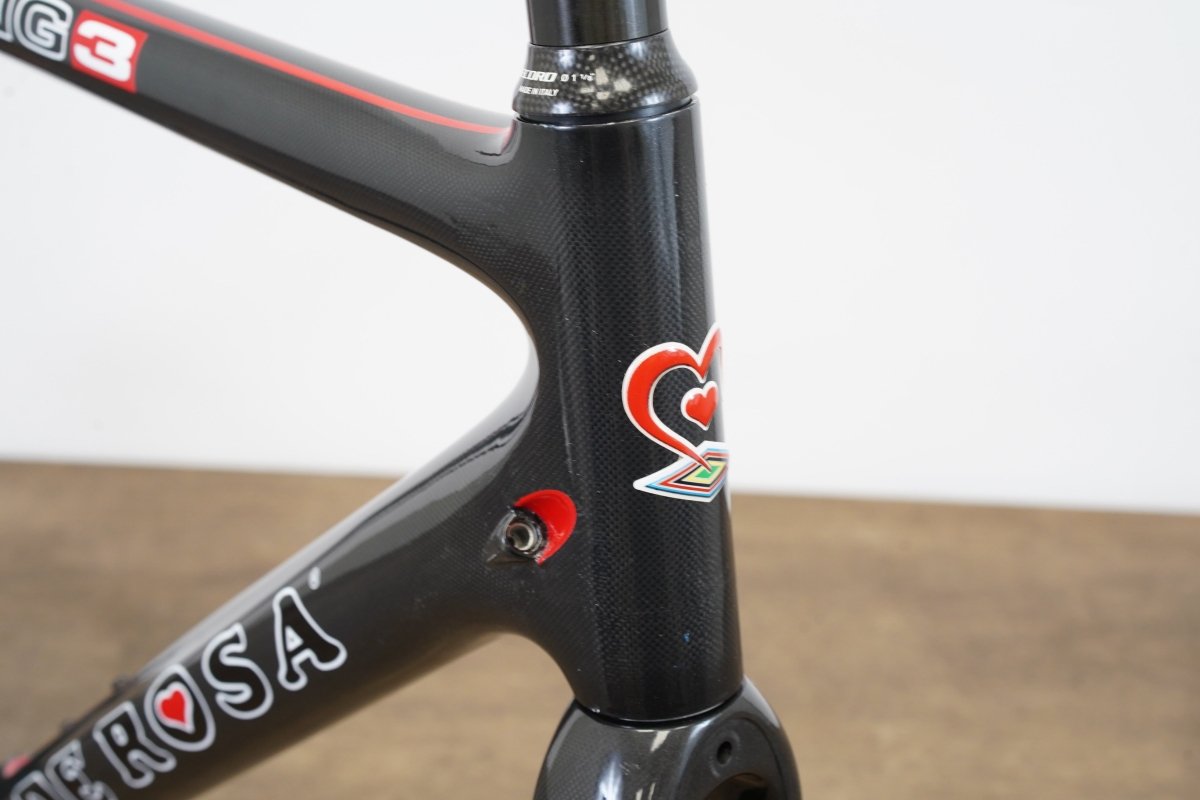 66cm (L/XL) De Rosa King 3 Carbon Rim Brake Road Frameset