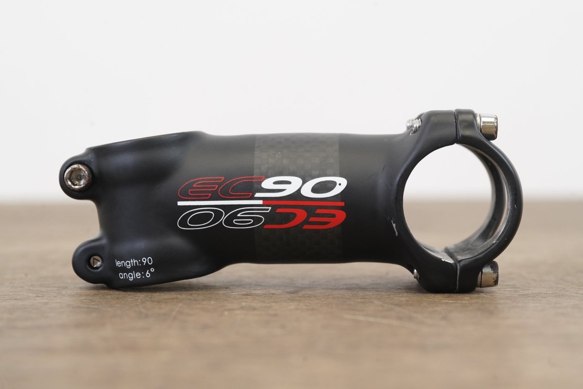 90mm ±6 Degree Carbon Alloy Road Stem 134g 1 1/8" 31.8mm