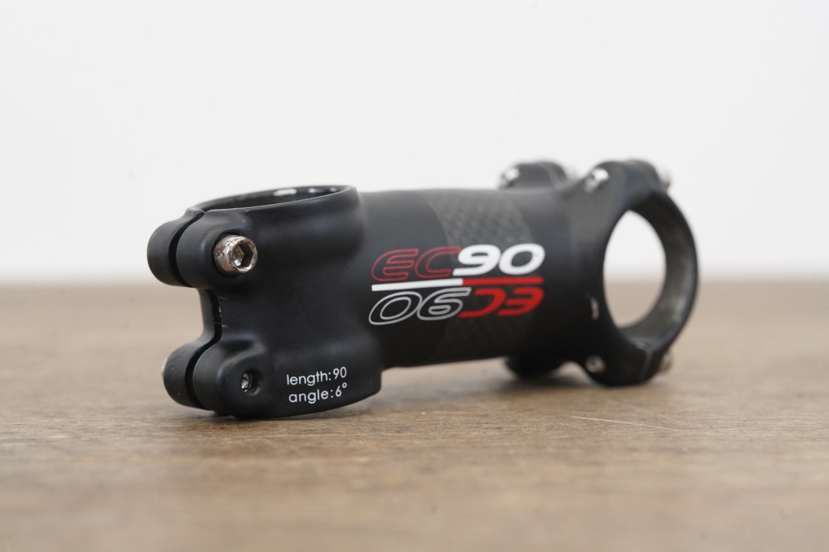 90mm ±6 Degree Carbon Alloy Road Stem 134g 1 1/8" 31.8mm