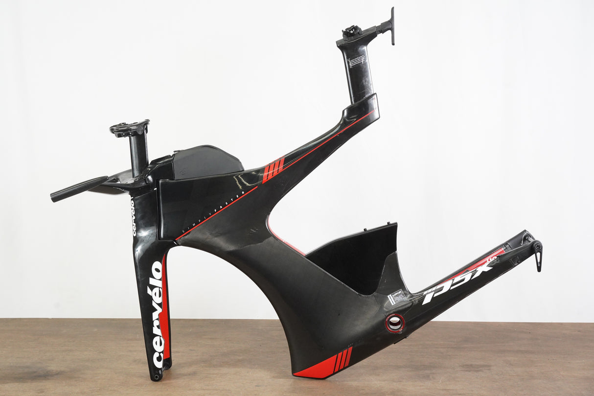 XL Cervelo P5X  Carbon Disc Brake TT Triathlon Frameset