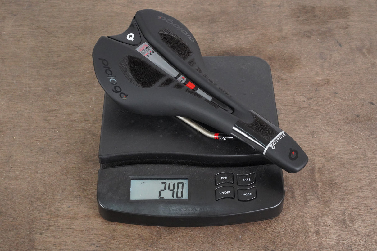 140mm Prologo Scratch 2 TiroX Rail Road Saddle 231g