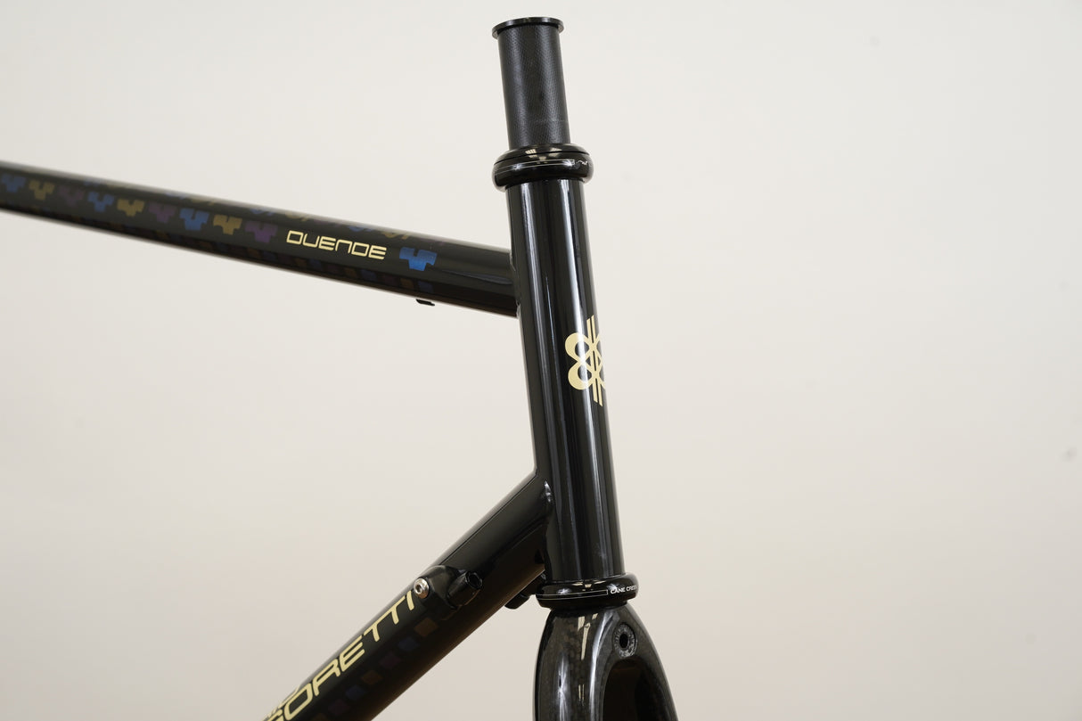 2008 57cm Dario Pegoretti Duende Ethnico Columbus Steel Rim Brake Frameset