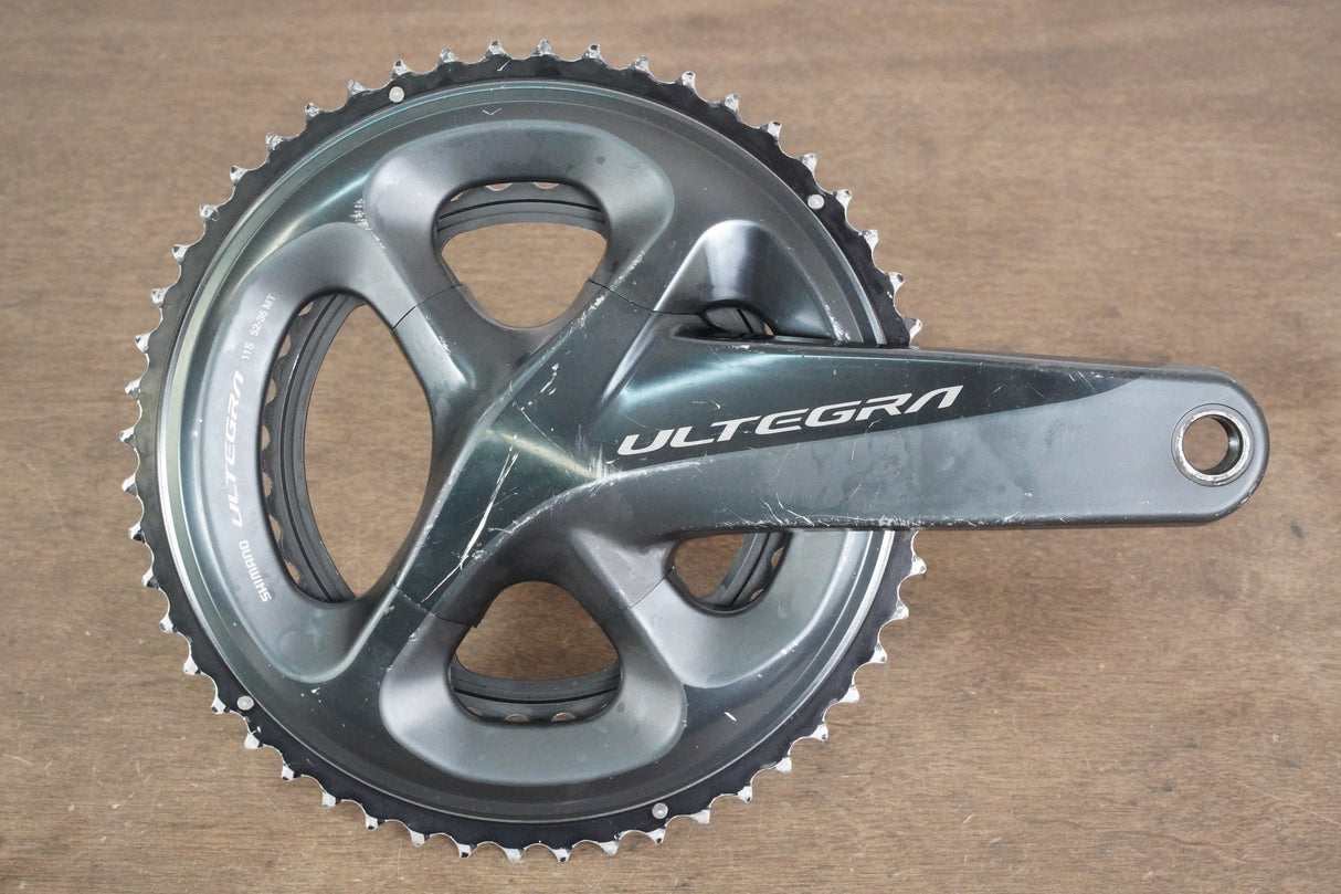 170mm 52/36T Shimano Ultegra FC-R8000 11 Speed Crankset 8000