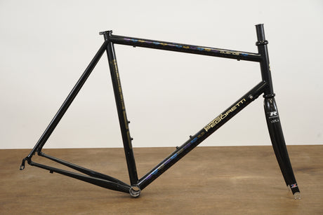 2008 57cm Dario Pegoretti Duende Ethnico Columbus Steel Rim Brake Frameset