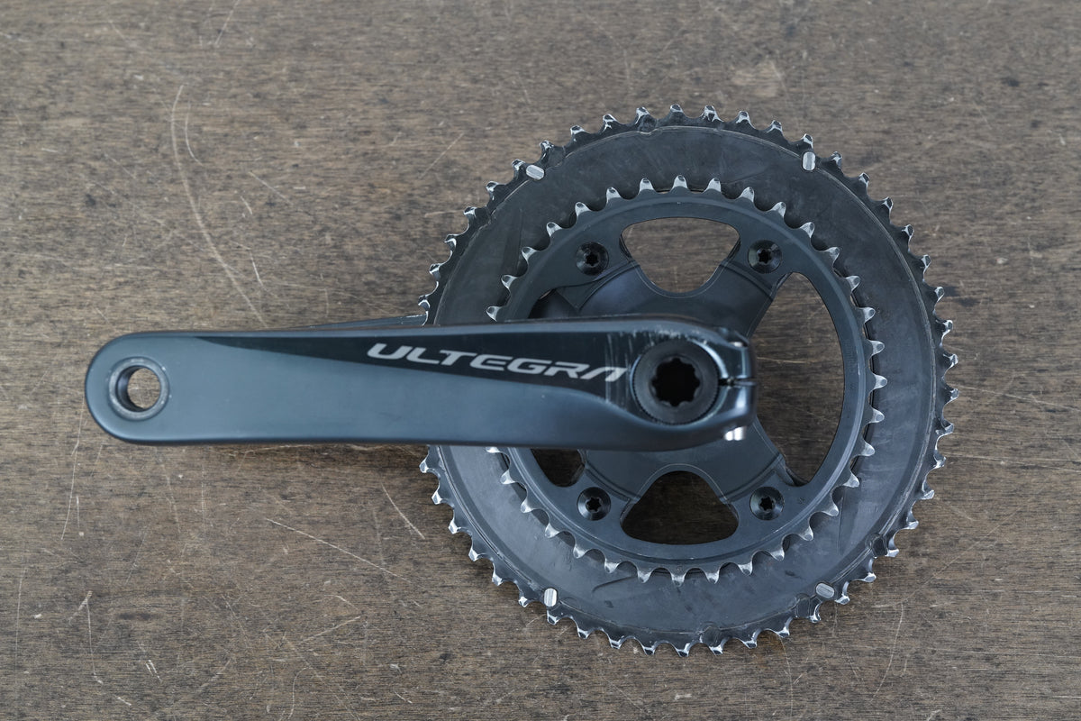 172.5mm 50/34T Shimano Ultegra FC-R8000 Road Crankset 8000 687g