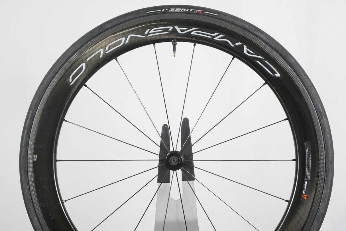FRONT Campagnolo Bora WTO 60 Carbon Tubeless Clincher Rim Brake Wheel