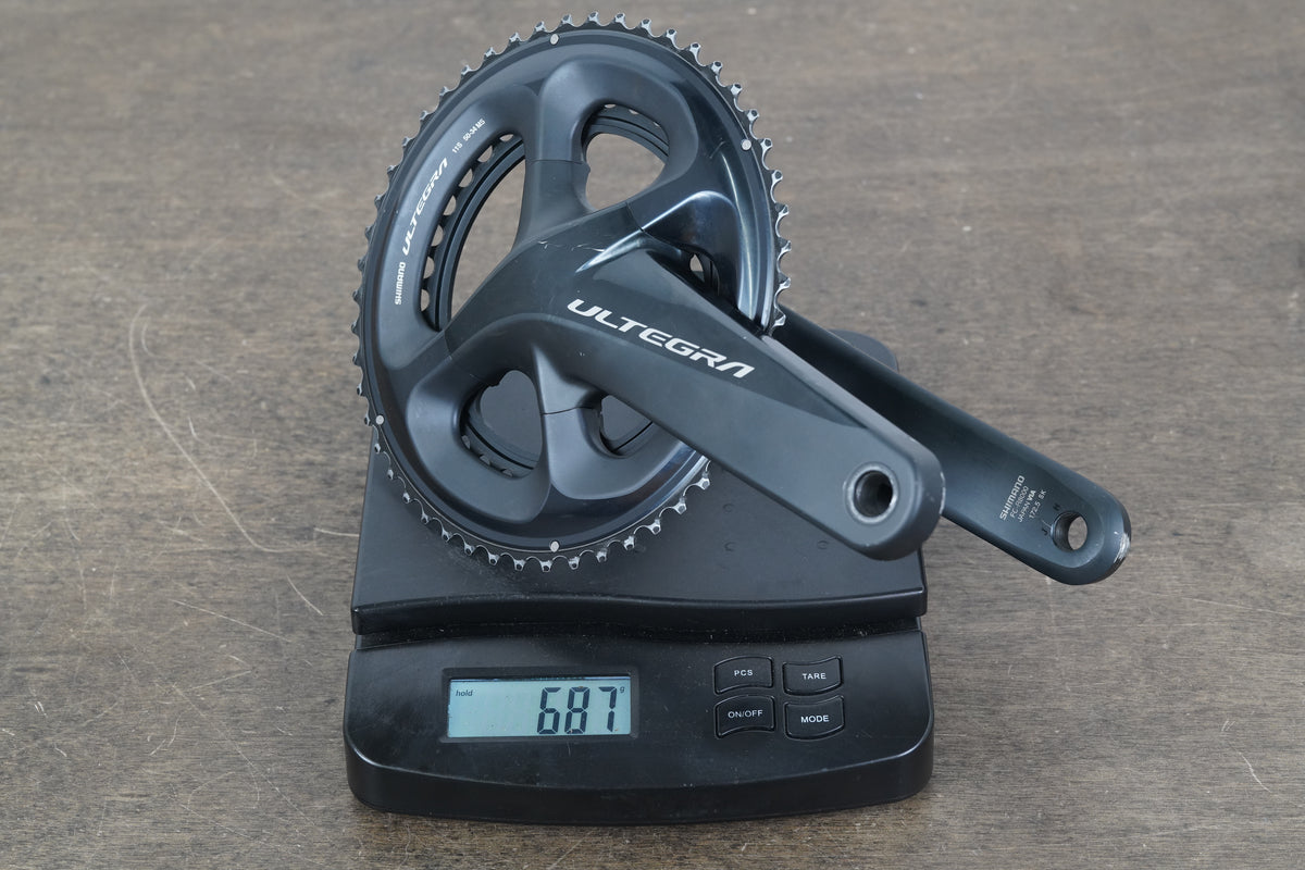 172.5mm 50/34T Shimano Ultegra FC-R8000 Road Crankset 8000 687g
