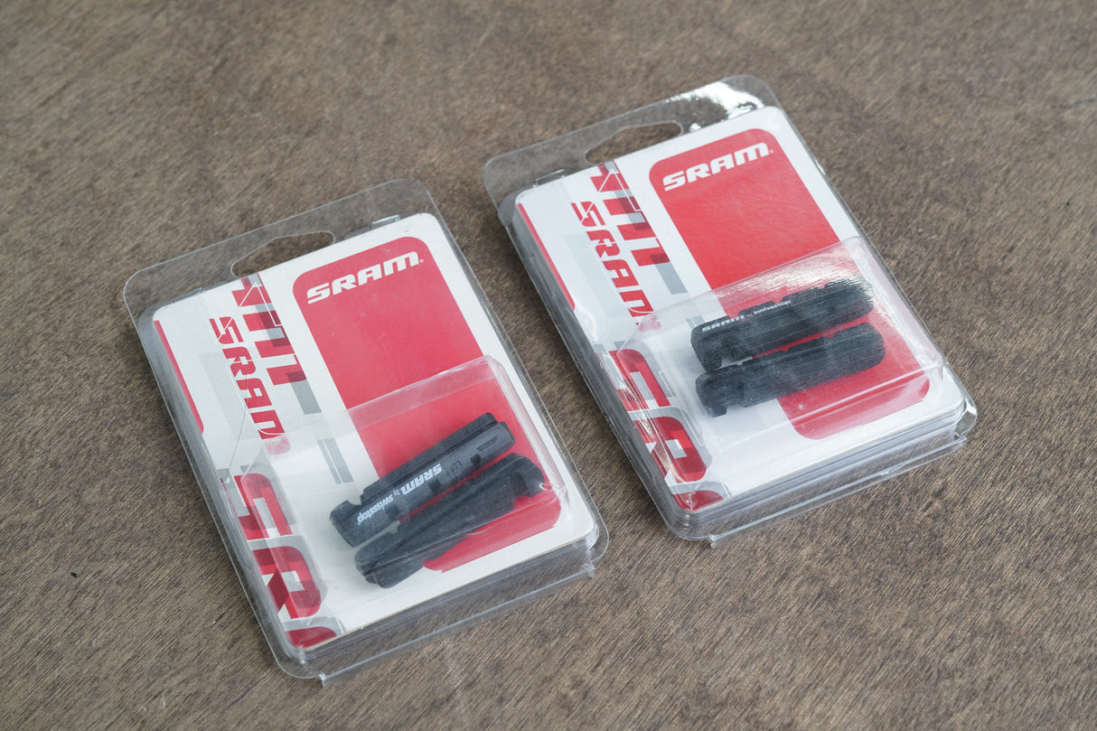 NEW (2 Pairs) SRAM SwissStop Carbon Rim Brake Pads Shimano/SRAM