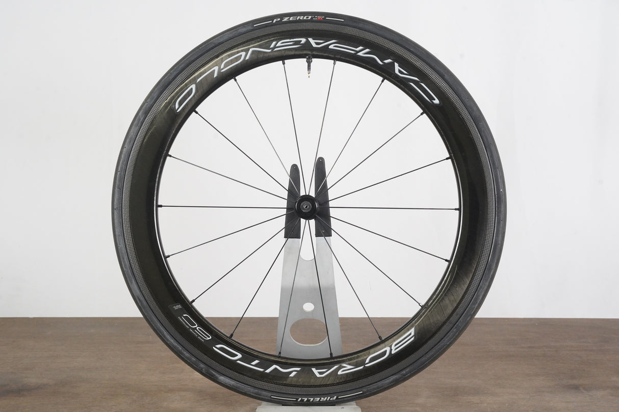 FRONT Campagnolo Bora WTO 60 Carbon Tubeless Clincher Rim Brake Wheel