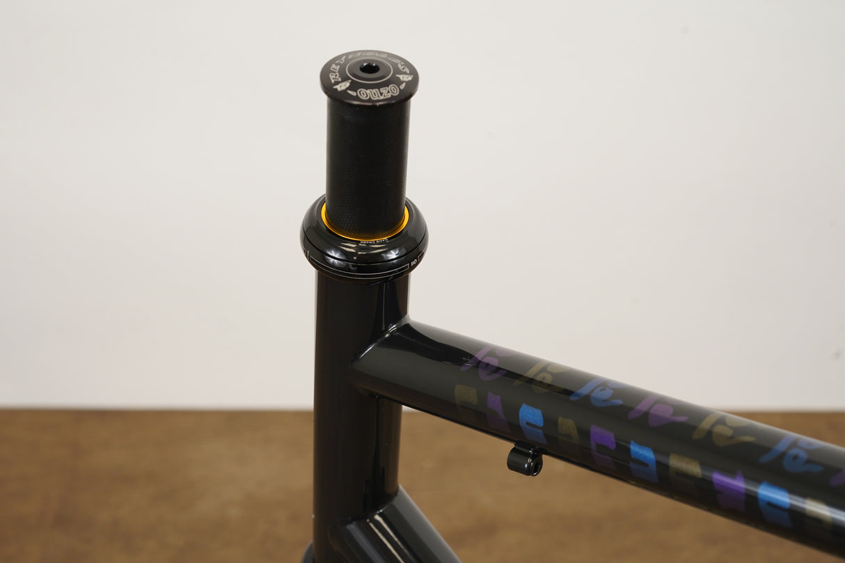 2008 57cm Dario Pegoretti Duende Ethnico Columbus Steel Rim Brake Frameset