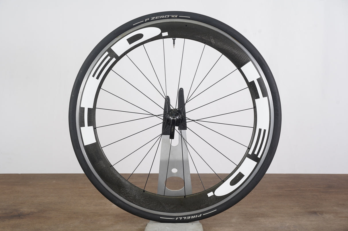 REAR Giant 60mm Tubeless Clincher Carbon Rim Brake Wheel 11 Speed