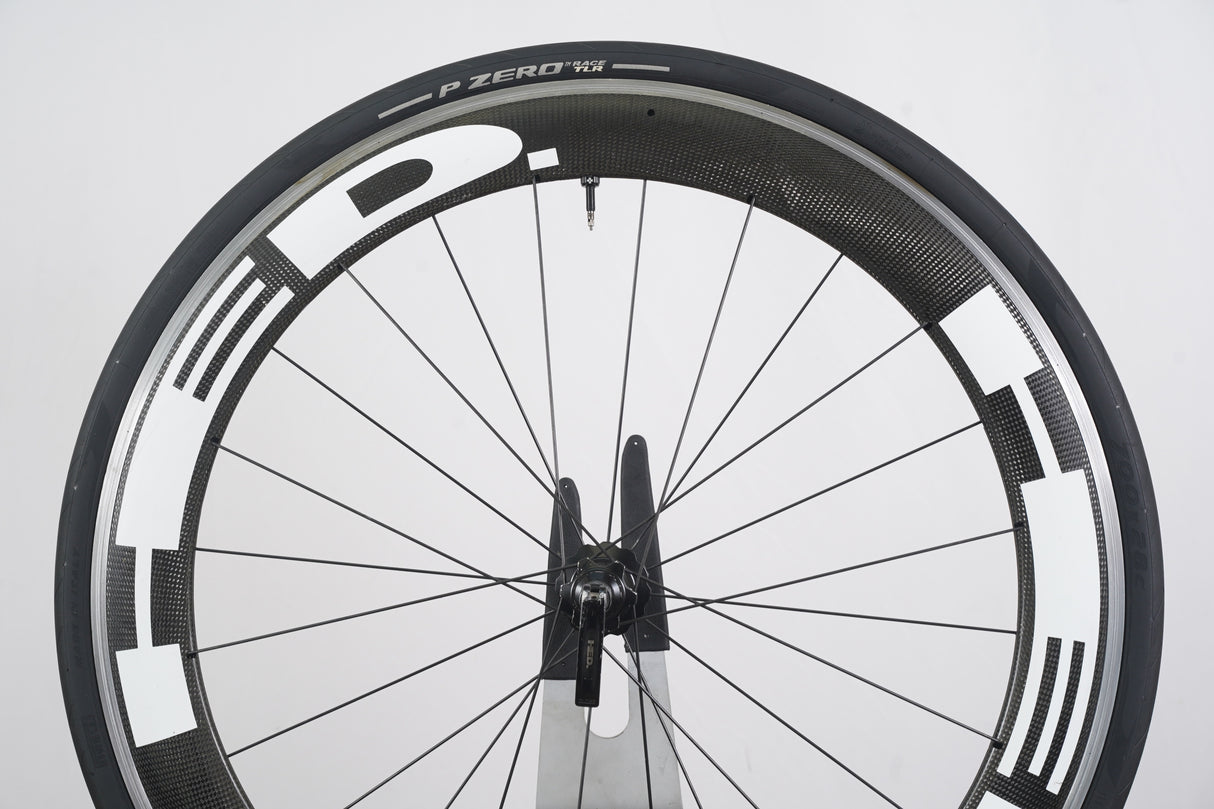REAR Giant 60mm Tubeless Clincher Carbon Rim Brake Wheel 11 Speed