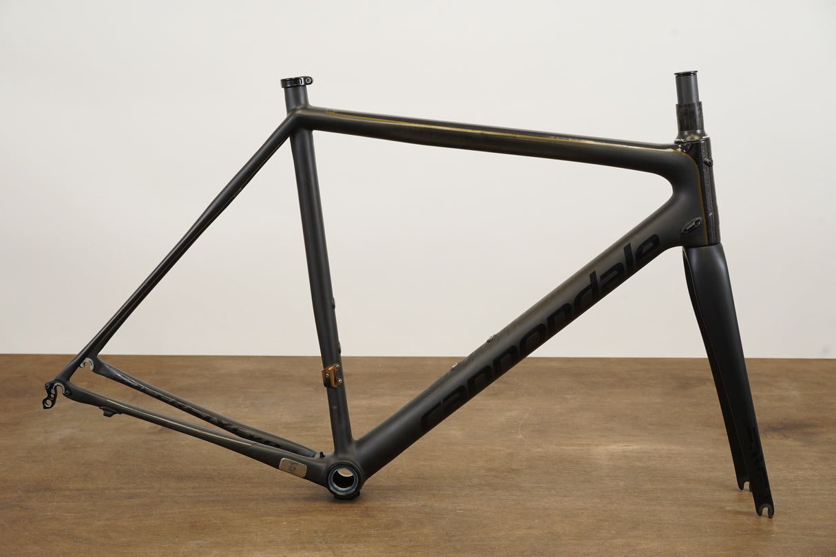 54cm Cannondale SuperSix EVO Black Inc. Carbon Rim Brake Frameset Super Six