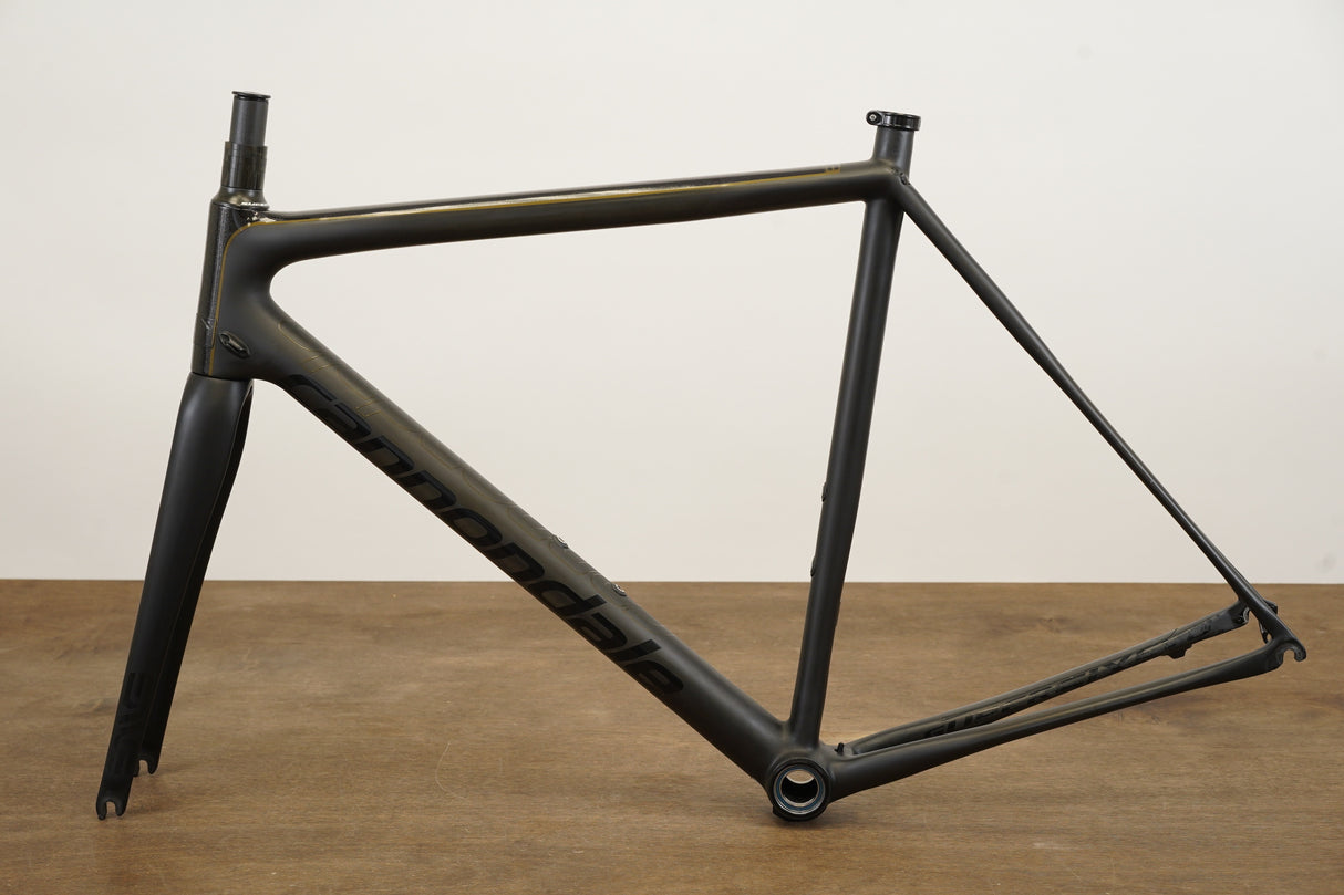 54cm Cannondale SuperSix EVO Black Inc. Carbon Rim Brake Frameset Super Six