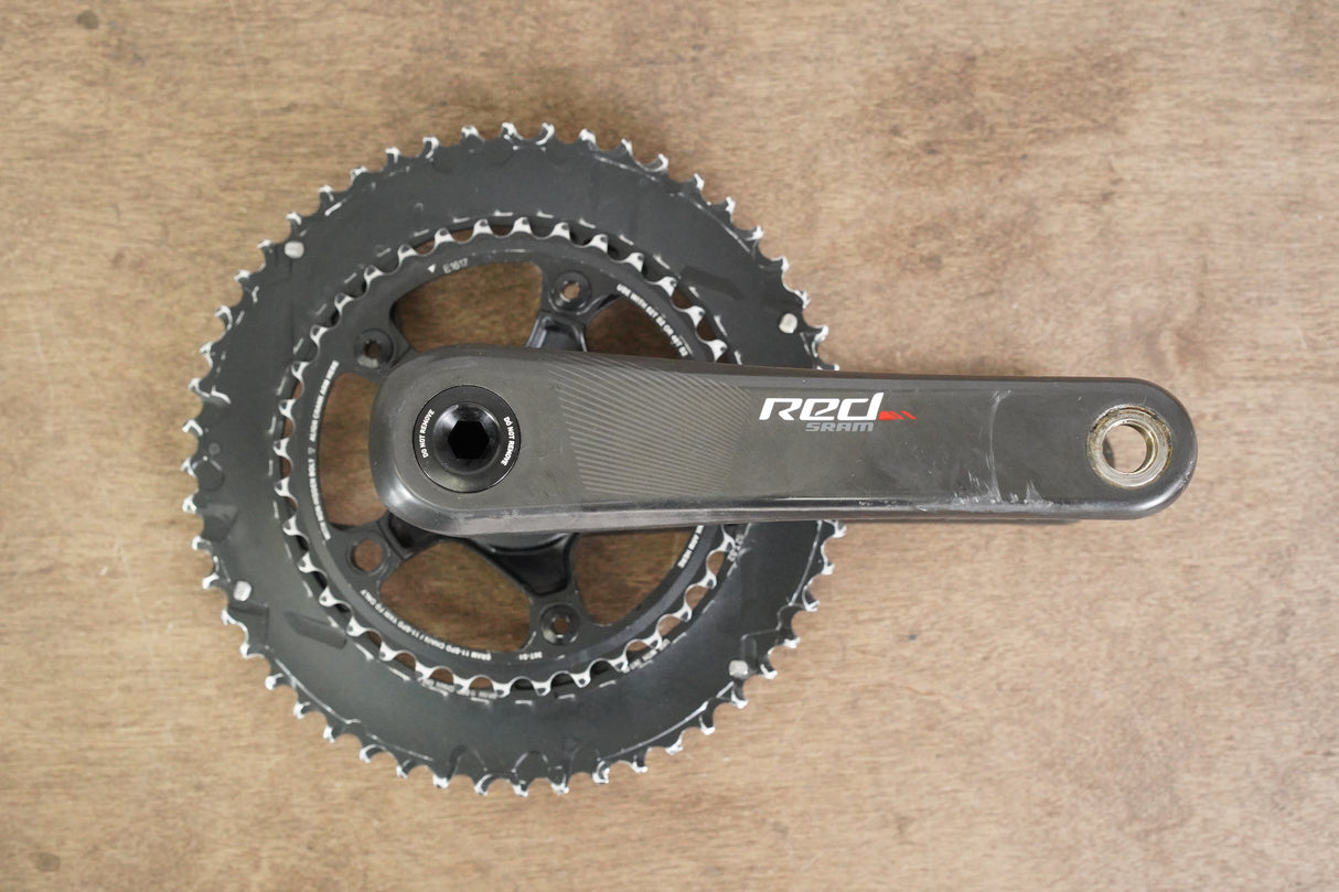 172.5mm 52/36T BB30 SRAM Red 22 Carbon Crankset