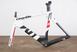 54cm Cervelo P3 Carbon Aero Rim Brake TT Triathlon Frameset