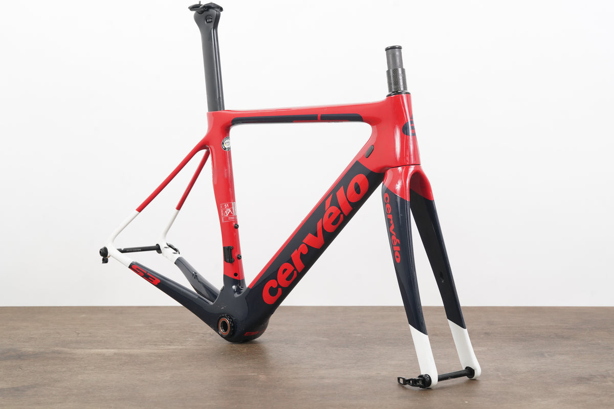 51cm Cervelo S3 Carbon Disc Brake Road Frameset
