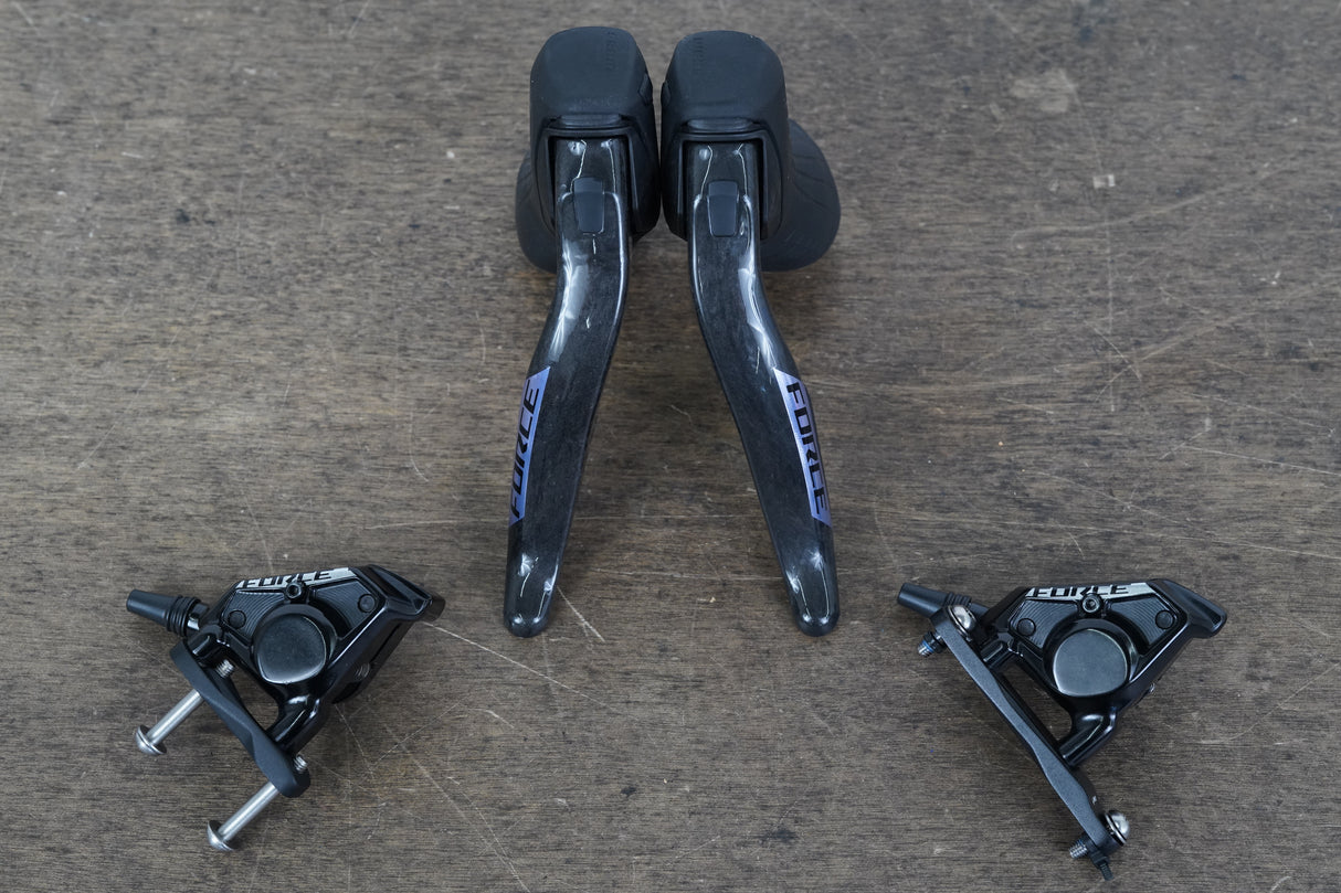 SRAM Force eTap AXS HRD E1 12 Speed Wireless Electronic Disc Shifters + Calipers