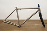 52cm Dean El Diente Di2 Titanium Carbon Rim Brake Frameset